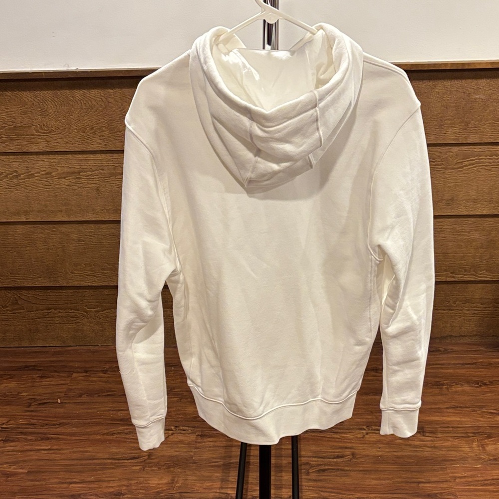Nike Men's Classic White Hoodie - Picture 3 of 3